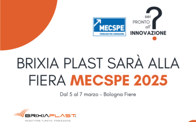 Brixia Plast alla Fiera MECSPE 2025: Vieni a trovarci!